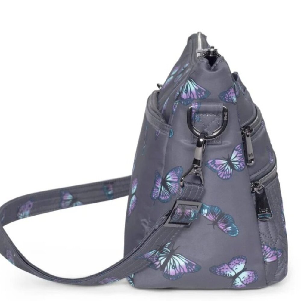 LUG Slider Crossbody Bag - Butterfly Grey - Picture 2 of 4